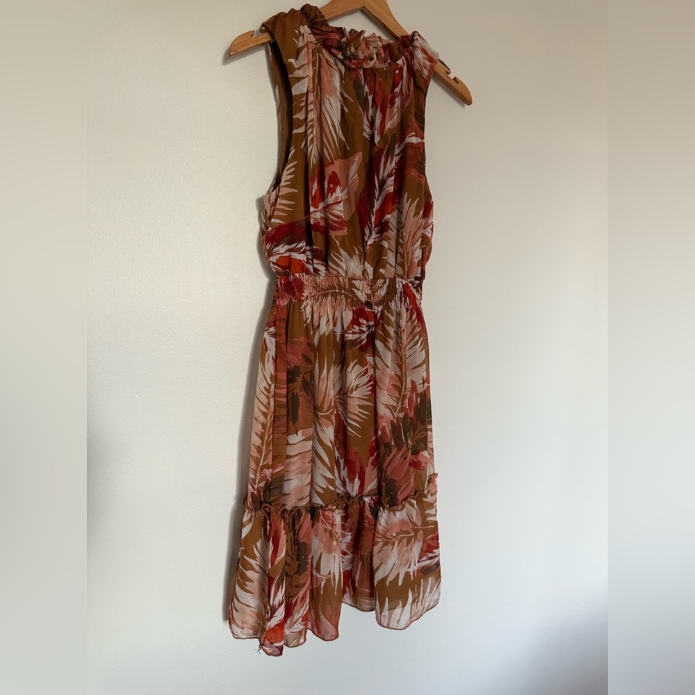 30. Kate & Lily Fall Foliage High-Neck Dress